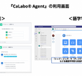 Teamsアプリ「CaLabo Agent」の利用画面