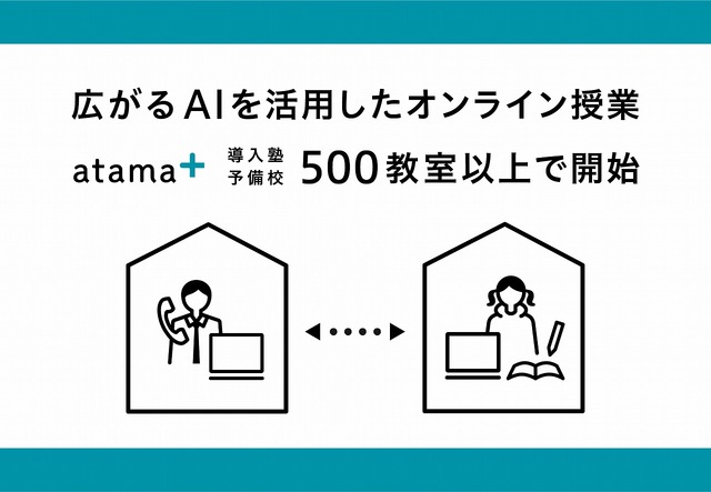 「atama＋」Web版を活用したオンライン授業開始