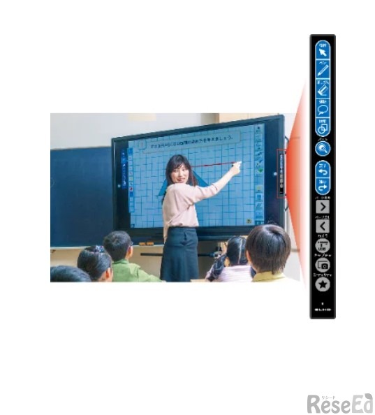 学校・教育機関向け一体型電子黒板「xSync Board」活用例