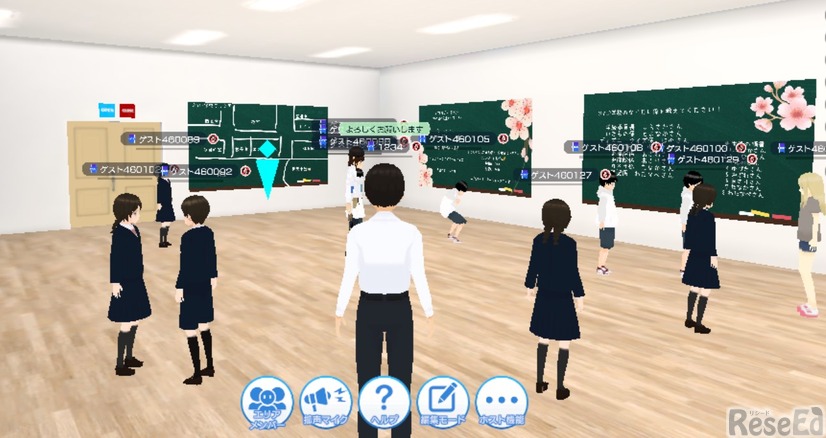 VLPの活用事例、VLP体験会のようす