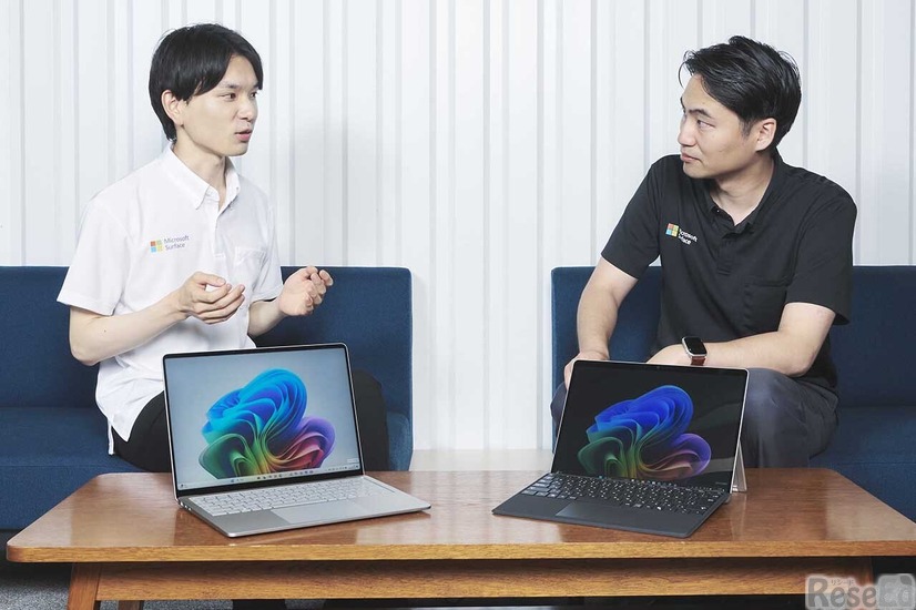 岡涼平氏（左）と栗原太郎氏（右）