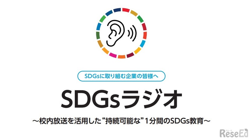 企業のSDGs活動を1分間の音声で紹介する無料教育コンテンツ「SDGsラジオ」