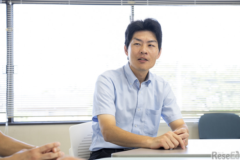 ICT教育推進課 推進係 係長の藤田氏