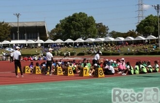 連合運動会のようす