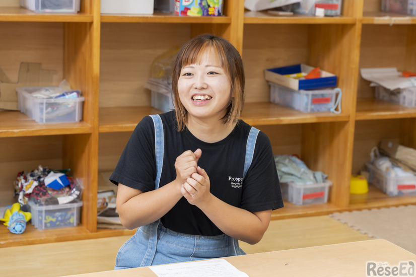 中青戸第一・第二・第三学童クラブの井上麻美氏