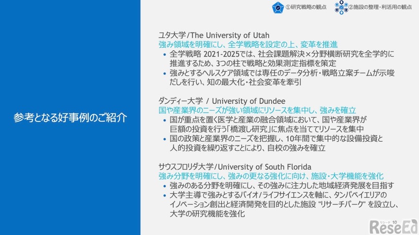 参考となる好事例の紹介