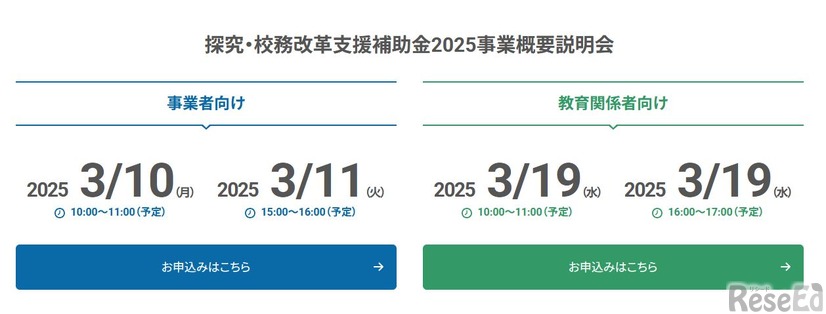 事業概要説明会