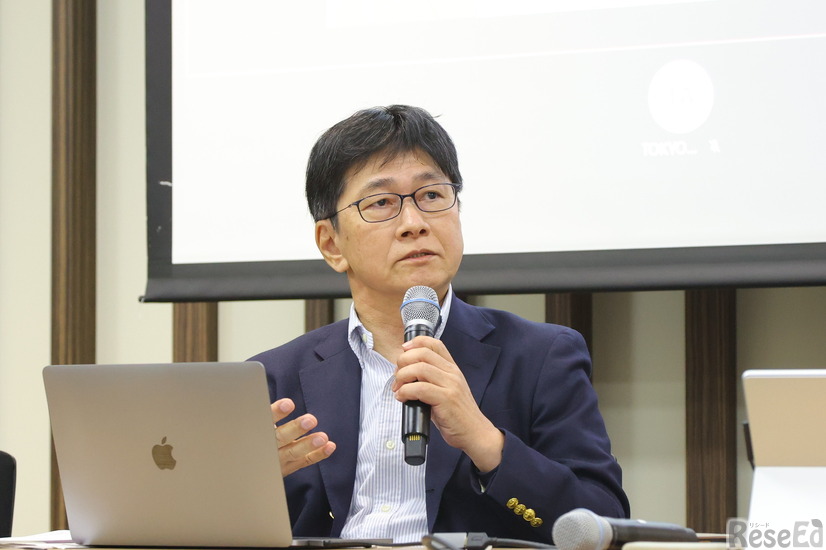 研究デザイン指導助言ならびに外部評価を担った中川一史氏（放送大学）