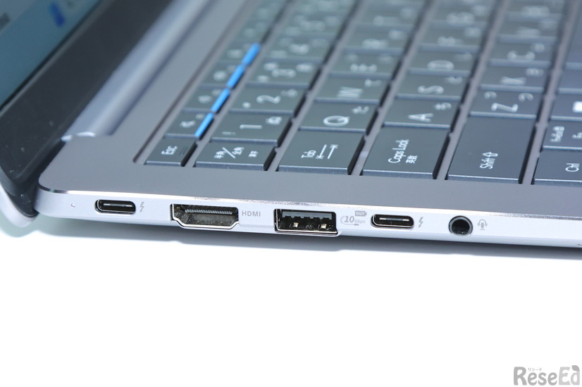 ASUS ExpertBook P5のインターフェイス