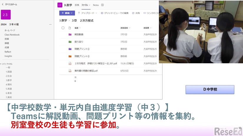 学習者主体の授業実践例