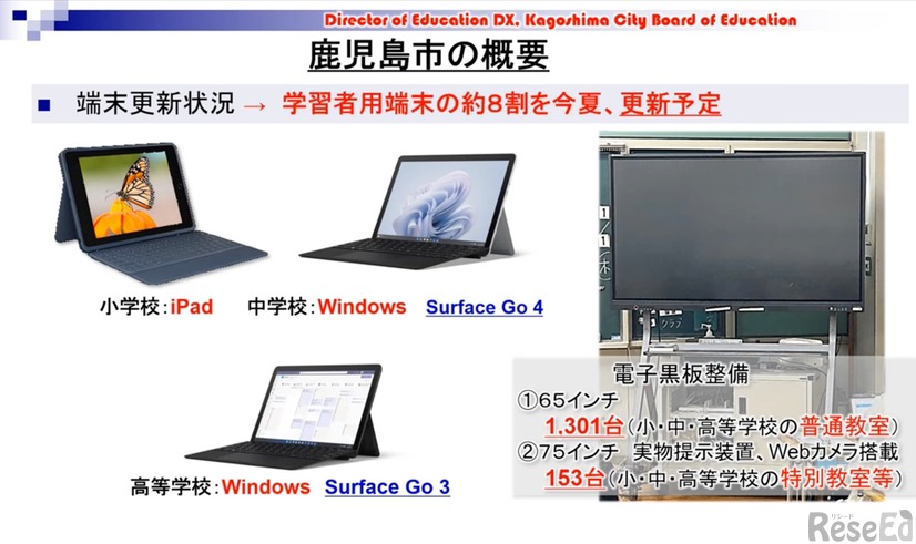 鹿児島市の端末整備