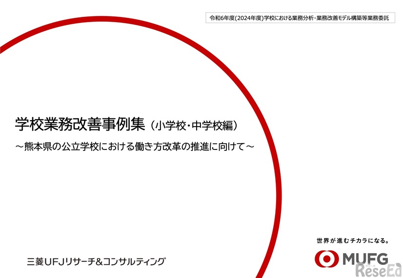 学校業務改善事例集（小学校・中学校編）
