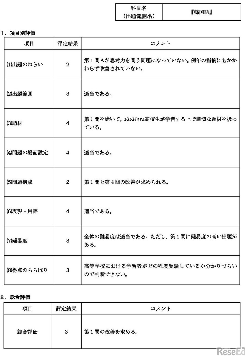 「韓国語」