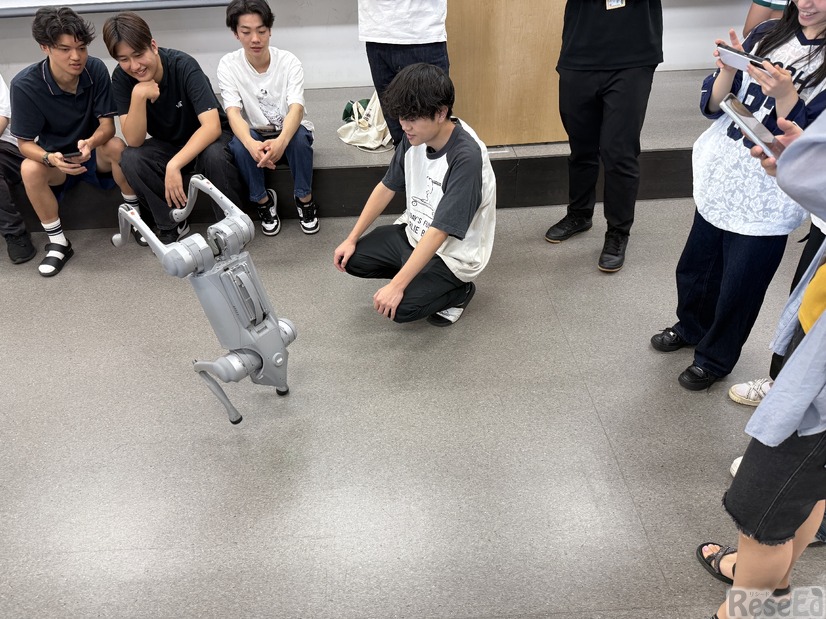 「Unitree Go2」を用いた体験学習