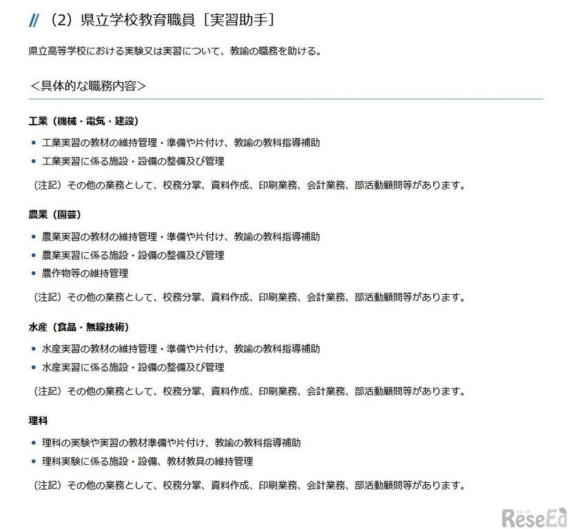 職務内容