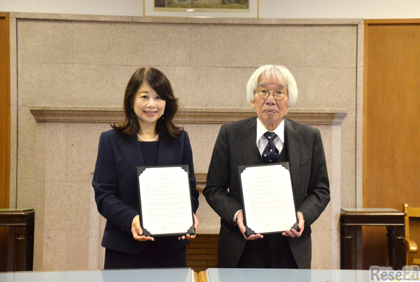 聖心女子大学・下北沢成徳高等学校 協定締結式