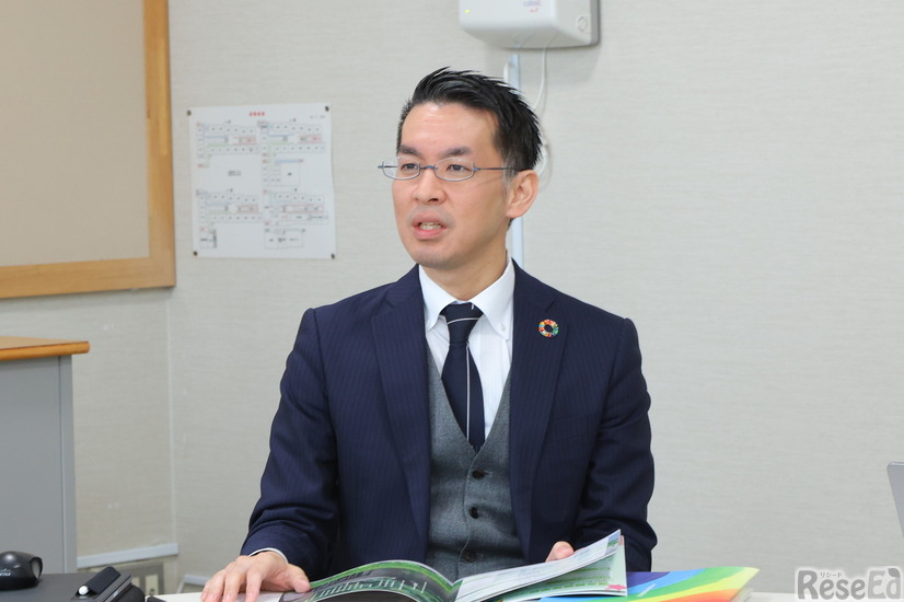 郁文館夢学園法人管理本部人材開発室室長の藤井崇史氏