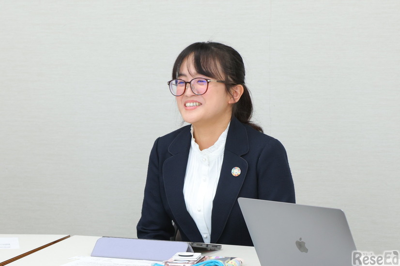 理科講師で人材開発室に加わる井内かおり氏