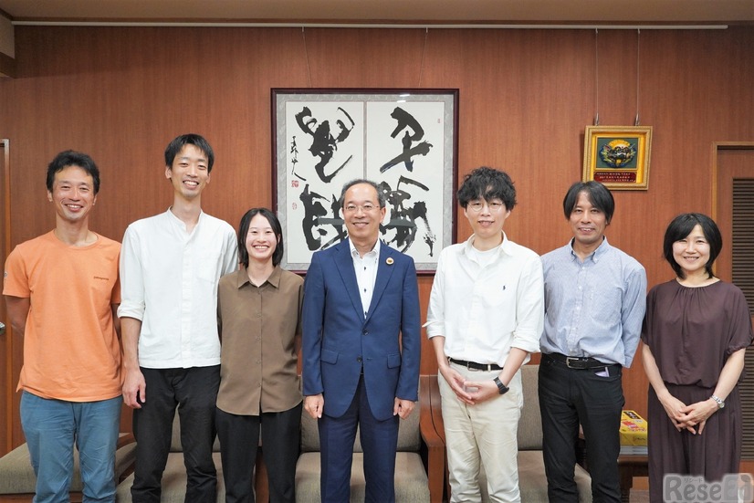 名古屋市立大学塩津裕康講師、飛騨市長ら研究メンバー