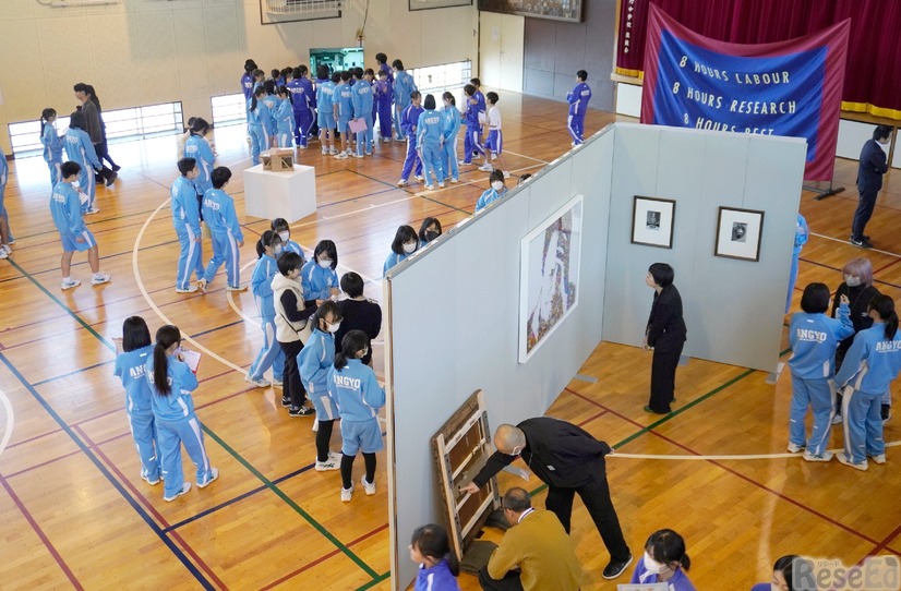 埼玉県川口市安行中学校 実施風景（2024年）