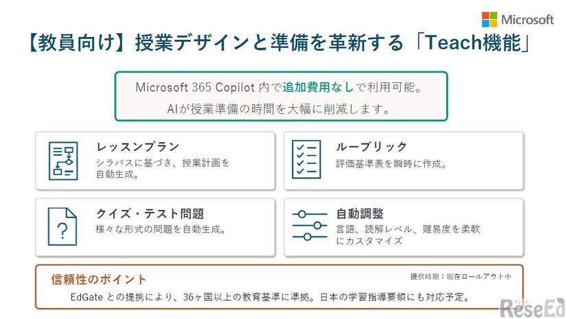 【教員向け】授業デザインと準備を革新する「Teach機能」