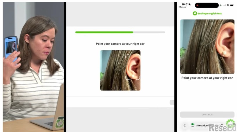 「Ear Scan（耳のスキャン）」