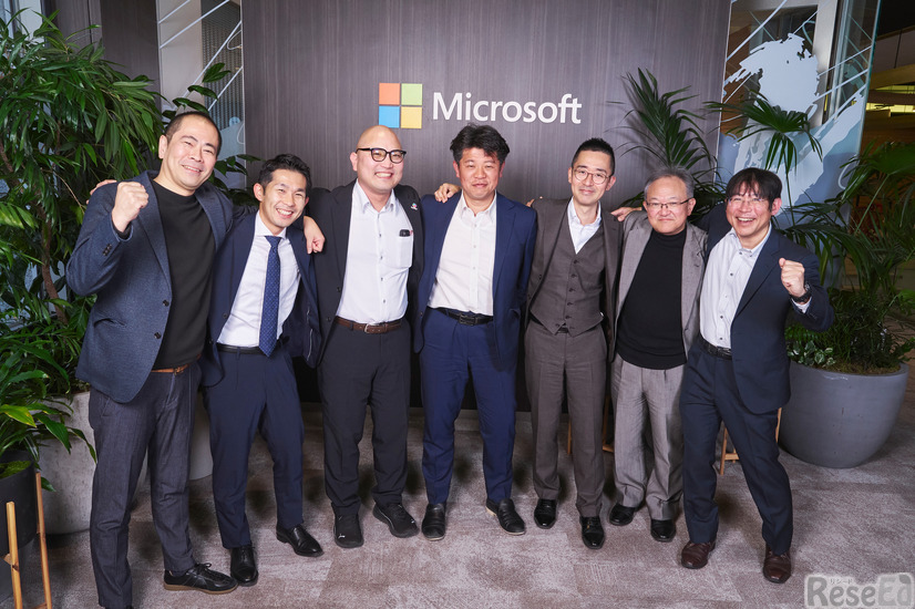 日本マイクロソフトとエデュケーションパートナー各社が一堂に会し座談会を開催