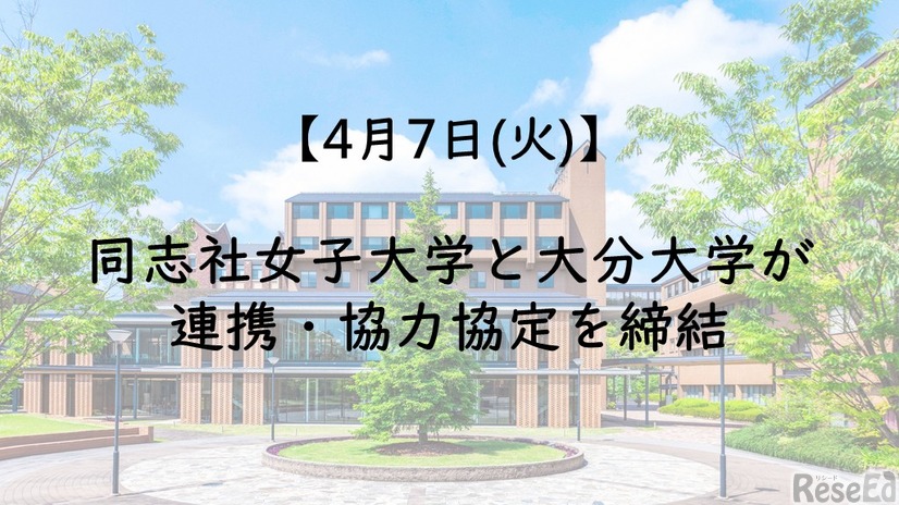 同志社女子大学と大分大学が連携・協力協定を締結