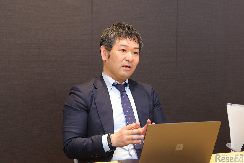 日本マイクロソフトSr. Specialist／Education AI 事業開発責任者の阪口福太郎氏