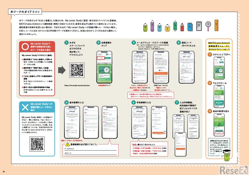 ワークのガイドライン