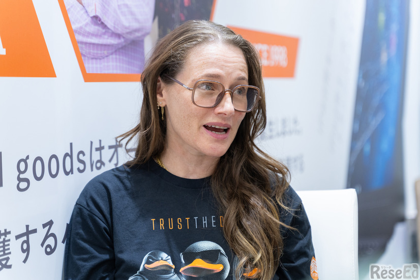 STM共同創設者で製品責任者のアディーナ・ジェイコブス氏（Adina Jacobs／Co-founder, head of product）