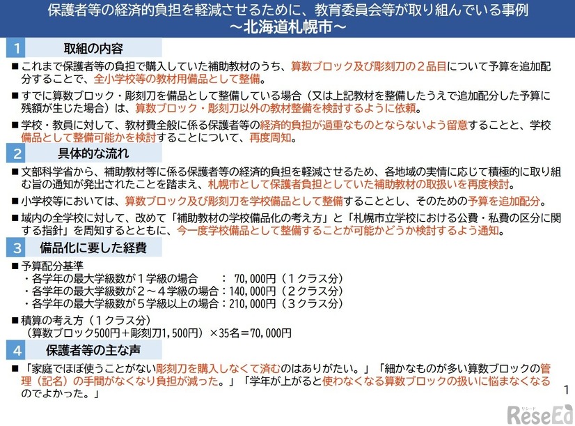 北海道札幌市の事例