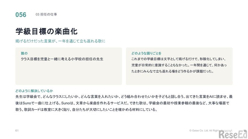 担任の仕事