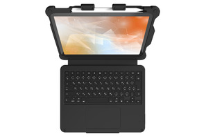 iPad A16／第10世代対応、トラックパッド付ケース…5年保証 画像