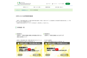 【全国学力テスト】IRT分析の研修動画を公開…NIER 画像
