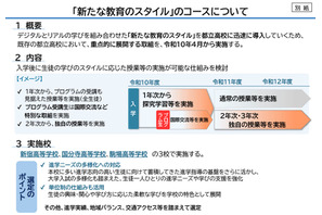 デジタル×リアルの新教育…駒場など都立高3校で2028年度開始 画像