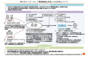 フィルタリングや年齢確認、ネット環境整備の骨子案…こども家庭庁 画像