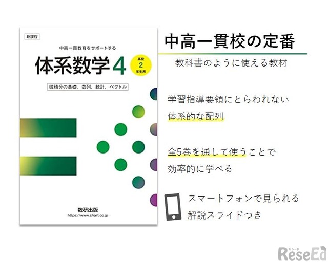 四訂版6ヵ年教育をサポートする体系数学4 数研出版編集部 数研出版