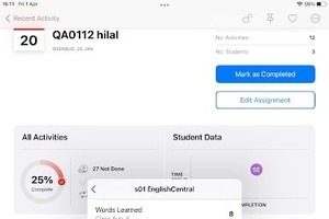 Appleスクールワーク×EnglishCentral、連携開始 画像