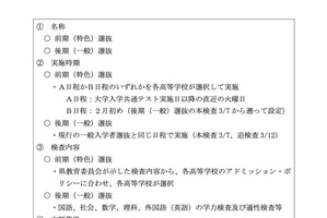 【高校受験2026】山形県公立、全校・学科で受験機会2回へ 画像