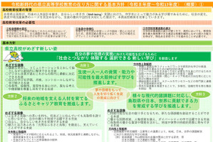 【高校受験】鳥取県立高の再編、2026年度着手…基本方針を策定