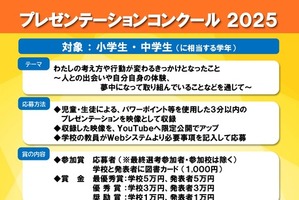 小中学校向け「プレゼンコンクール」パナソニック教育財団