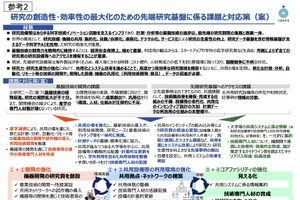 先端研究基盤の刷新へ…コアファシリティによる効率化を推進、文科省方針