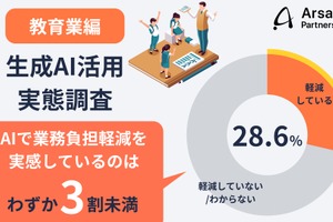 教育現場の生成AI活用、教職員の6割超が前向き…実際の利用は4割未満