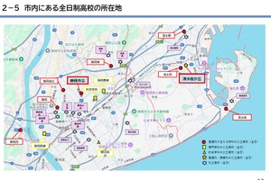 静岡市立高と清水桜が丘高を再編…中等教育学校へ