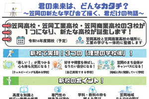 岡山県立高再編、笠岡地域に新校開校へ