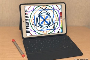 iPadを万能の文房具にするロジクールのキーボードケースRUGGED FOLIOとCrayon 画像