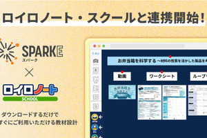 探究学習「SPARKE」ロイロノートに対応…3プログラム提供