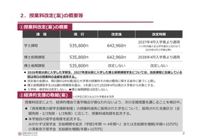 お茶の水女子大、授業料の値上げ案を公表…10月にも最終決定
