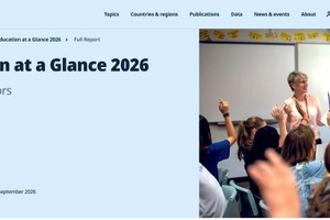 少子化で児童7％減も、教員は7％増…OECD「図表で見る教育2026」公表